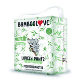 Windelhosen mit Bambusfaser, Größe L 9 - 14 kg (17 Stück) - BAMBOOLOVE - Biogo.de